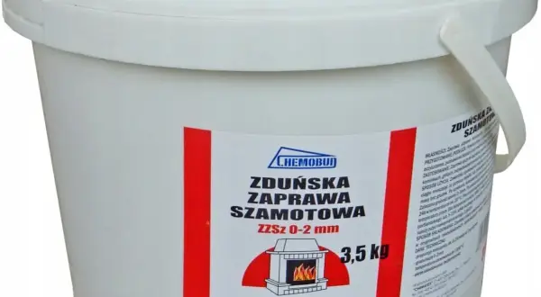 Zaprawa szamotowa – niezastąpiona w budowie pieców i kominków